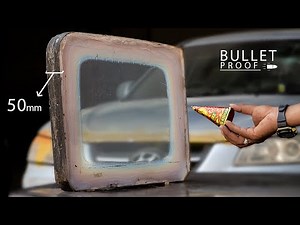 Diwali Anar Vs Bulletproof Glass - Will It Survive ?