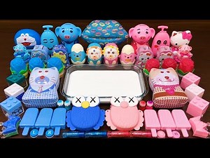 LIVE: Slime Mixing Random Things Into Glossy Slime | PINK vs BLUE Showdown #1130