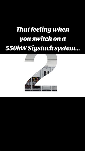 Discover the Power of a 550kW Sigstack System