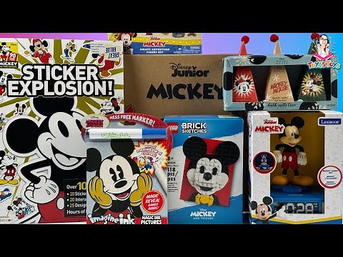 Mickey Mouse Toys Collection Unboxing Review | Outdoor and Explore Camper Playset