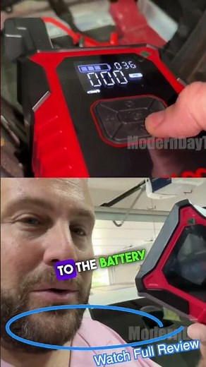 Portable Car Jump Starter & Tire Inflator | A Must-Have Emergency Tool