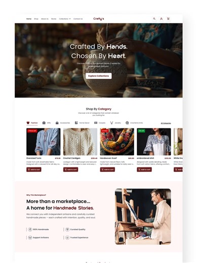 From Wireframe to UI 😍 إعادة تصميم هوم بيدج لمتجر إلكتروني ركزت فيه على البساطة، وضوح المحتوى، وكمان نظهر روح المتجر من خلال إضافة بعض الأقسام الجديدة في التصميم. لو محتاج Landing Page أو Website Design يطلع مشروعك بشكل احترافي اتواصل معايا دلوقتي ونشتغل سوا ✨ --- #uiuxdesign #webdesigner #ecommerce #landingpage #uxuidesigner