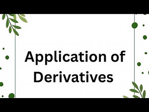 How to Master Derivatives (Class 12 Explained)#