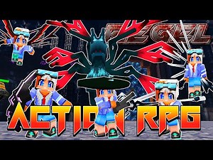 This NEW Action RPG Map is INSANE! (Minecraft Pocket Edition 1.21 - 1.21.62+!)