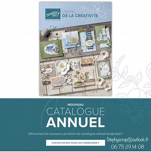 Nouveau catalogue Stampin’up ! 2019-2020 - Les paroles s'envolent, le scrap reste...