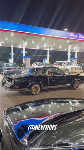 Olds Cutlass Hitting Switches #automobile #cutlass #hydrolics