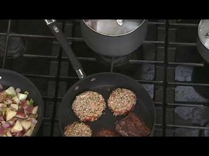 CooksEssentials 10-piece Hard Anodized Cookware Set on QVC