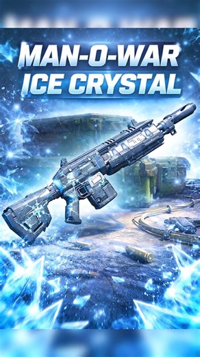 Inspection Of Man-o-War Ice crystal in CODM|#callofdutymobile#gamingshorts