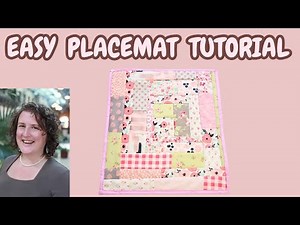 Create Self-Binding Placemats | How to Bind a Quilt with Faodail Creation