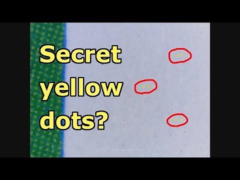 Does my printer print a hidden code everytime?