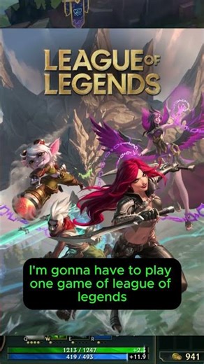 I Play This Many Games Per Sub #leagueoflegends #shorts #challenge