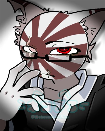 【country human】日帝のくしゃみ🤧🇯🇵 || #カンヒュ #countryhumans