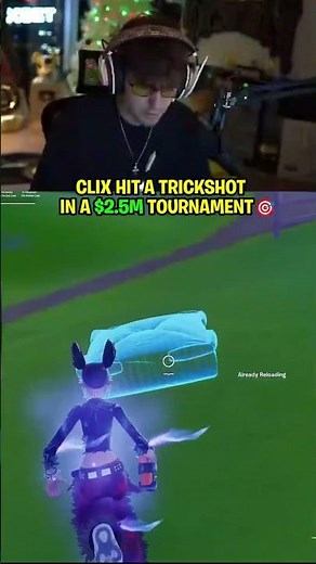 Clix HIT a trickshot in a $2,500,000 tournament 🎯