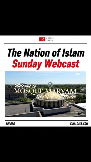 Watch live every Sunday at 10am CT https://webcast.noi.org #Farrakhan #NOISundays #NationOfIslam | The Nation of Islam