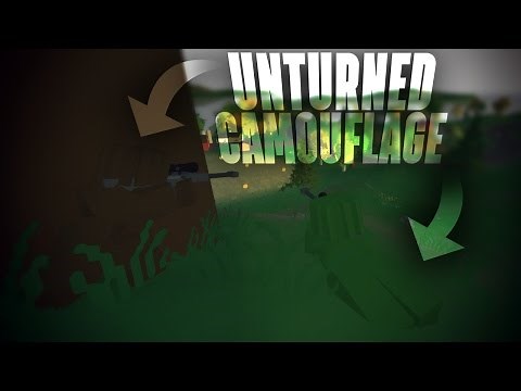 Unturned: How To Make The Perfect Camouflage For Any Material