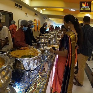 581K views · 10K reactions | South Indian Wedding Ceremony Food Buffet || Hyderabad | Amazing Food Zone Look @ For more Videos : www.youtube.com/AmazingFoodZone Music Credits : Title: Animiste Artist: Cy Curnin Link: https://business.facebook.com/creatorstudio/?tab=fm_sound_collection&sound_collection_tab=sound_tracks&reference=artist_attr&asset_id=343961923956333 | Amazing Food Zone | Facebook