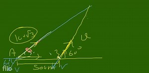 Arplanes A and B are flying with constar.t veiocity in the same... | Filo