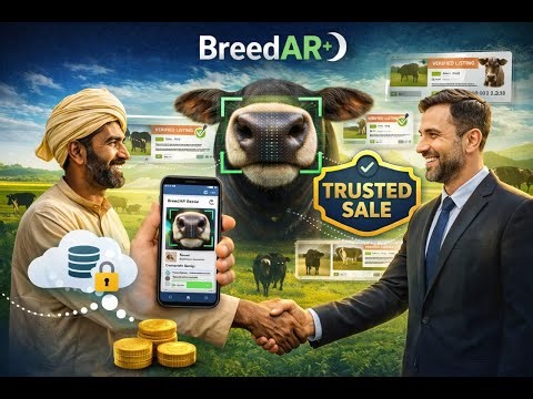 BreedAR+ | Biometric Identity for Cattle | Hackathon Pitch