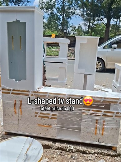 5-Feet TV Stand – perfectly carries up to 43-inch TV 📺✨ location:Huruma flats along juja rd,Nairobi call/watsup 0711784749 #Mogakafurniture #furnituregoal #tvstands #fyppppppppp #goviral