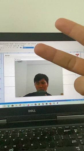 Trigger Camera with Keyence PLC #plc #opencvpython