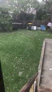 42K views · 357 reactions | Very large to giant hail coming down in Grafton a short time ago! Video sent in by Danielle Young | Higgins Storm Chasing | Facebook