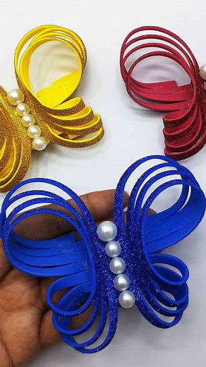 Most Beautiful #Butterfly - Butterfly Making Easy Tutorial #reelviral #reelsvideo #reelsfb | Origami Art & Crafts