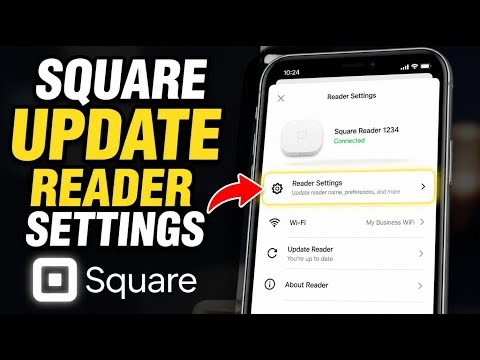 How to update your credit card reader settings with Square - Quick Tutorial