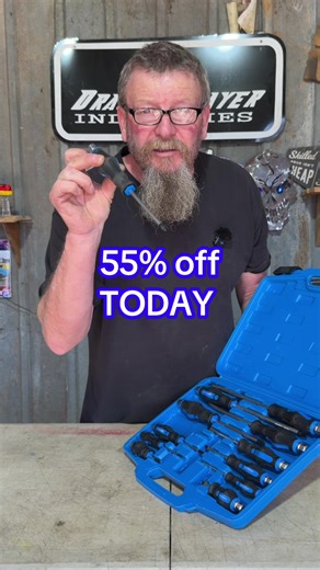 Screwdriver Set, Magnetic Tip, Steel Core #toolsofthetrade #diy #magnetic #steel #screwdriver