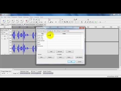 How to Save and Export an Audacity Project