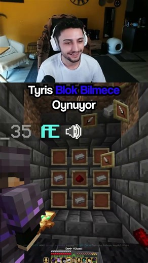 Tyris Blok is playing the Riddle Game.