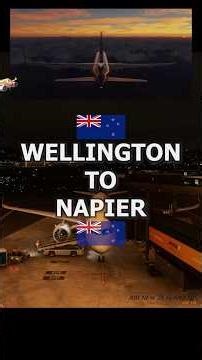 Wellington to Napier | Super-Fast Forward | #43 FBW Flight Replay