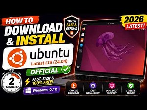 How to Download & Install Ubuntu on PC (2026) 🐧 | Official Ubuntu ISO Tutorial