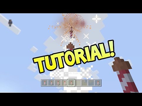 Minecraft (Xbox 360/PS3) - TU19 UPDATE! - HOW TO USE FIREWORKS - EASY TUTORIAL