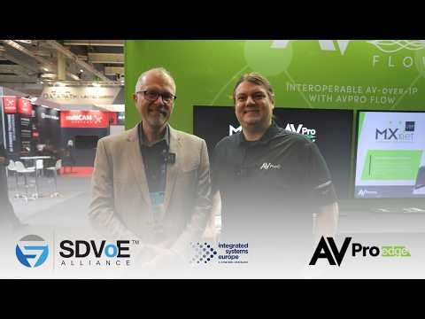 ISE 2026 | AVPro Edge Demo - MXNet SDVoE