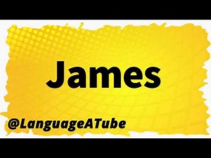 James Pronunciation ⚡️ How To Pronounce James!