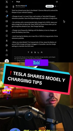 Tesla Model Y Charging Tips to Save You $2,500