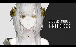 【theCecile】仿生人Vtuber模型制作过程