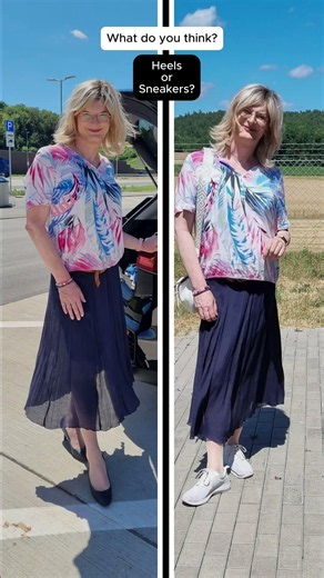 Heels or Sneakers? 👠👟 Welche Variante gefällt euch besser?