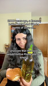 1.4M views · 44K reactions | Ancient Roman Olive oil and bread! #history #art | History by Mae | Facebook