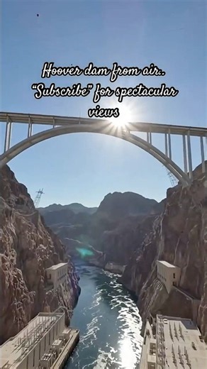 Flying OVER Hoover Dam!it’s Insane 🚁 #shorts #hooverdam #nevadatravel #helicoptertour