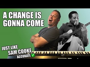 Learn To Play Piano | A Change Is Gonna Come - Sam Cooke | Accurate Lesson | Easy Tutorial