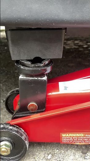 Install your Mini Cooper Jacking point by Jacking it in to place