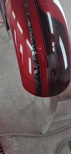 Knocked out this clean bagger job using all Revoltautopaint.com products. The quality of their products completely outweigh the price. | Pink Diesel Paints