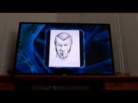 X-Men 1.5 DVD menu walkthrough [Disc 2 with Opening and Galleries]
