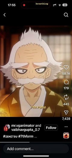 Thunder breathing 7th form