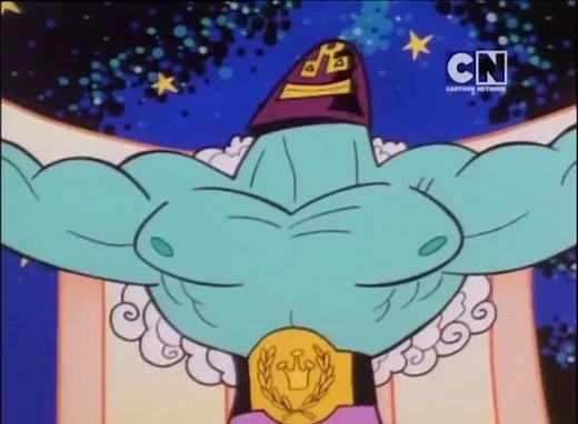 The Great Rasslor And His Quest To Find A Worthy Adversary. #infraggablekrunk #thejusticefriends #cartoonnetwork #machomanrandysavage