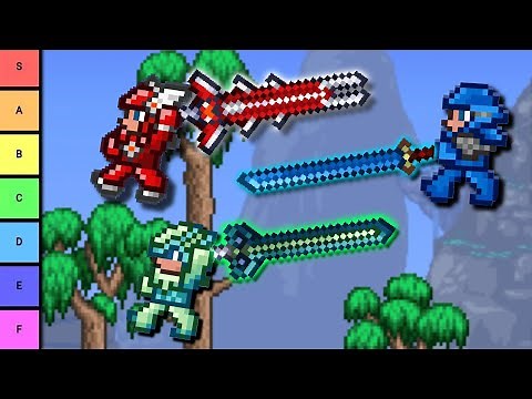 I Ranked EVERY SWORD in Terraria...