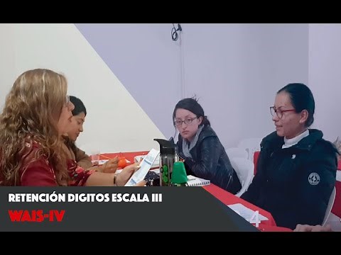 Instrucciones de aplicación subescala III Retención Digitos del #WAIS-IV.😲#Inteligencia adultos😲