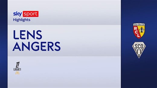 Lens-Angers 5-1: gol e highlights