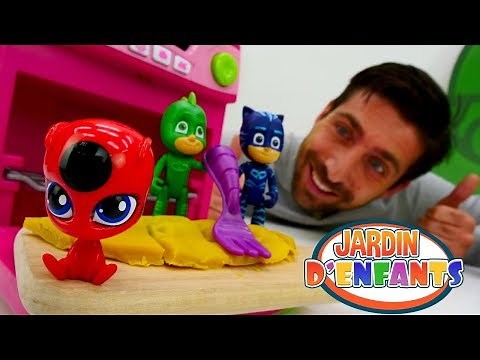 Vidéo en français du Jardin d'Enfants №43: les Pyjamasques font des beignets